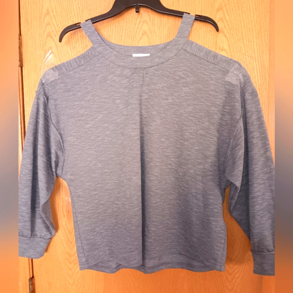 Women's plus size XXL,  Cocobleu grey top
